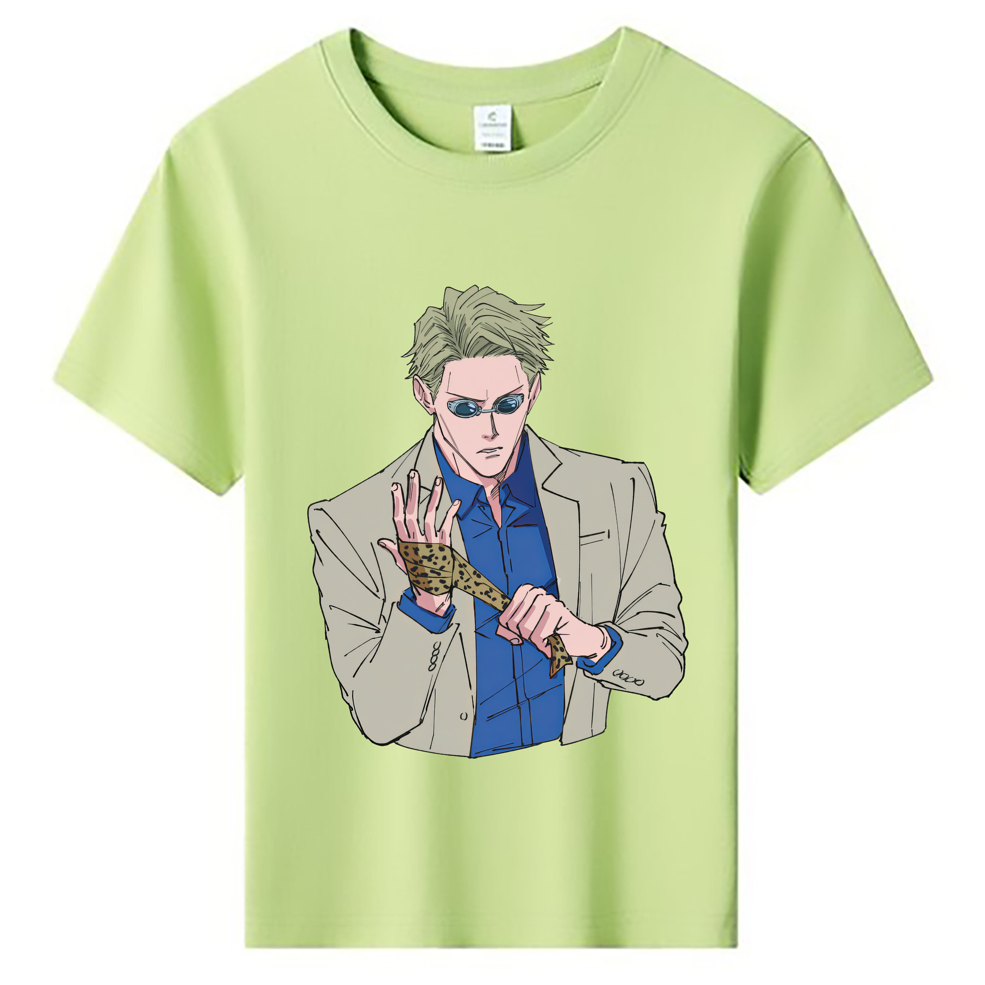 （画像用） 呪術廻戦 Jujutsu Kaisen 綿100％キッズTシャツ（フロントプリント）